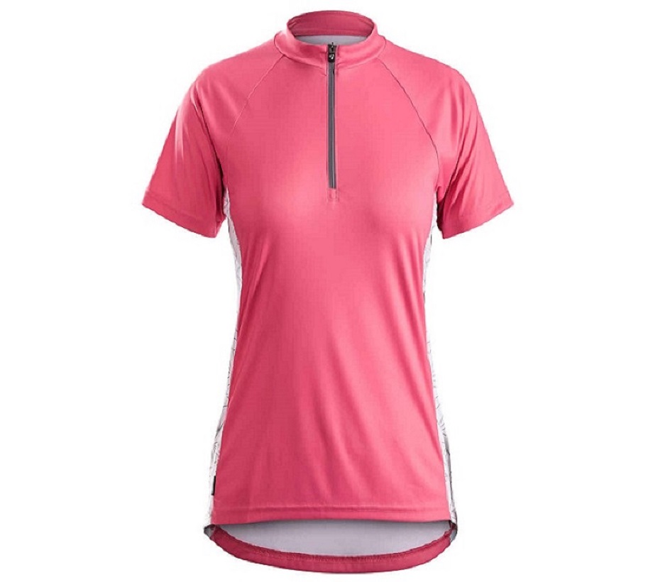 Damska koszulka rowerowa Solstice Short Sleeve Women's Jersey L (Różowa)
